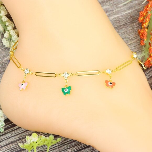 "Elegant Handmade Anklet – Delicate Jewelry for Women, MAR091385 - Picture 9 of 10